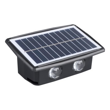 LED-Solar-Wandleuchte LED/3,7V IP44 1200 mAh