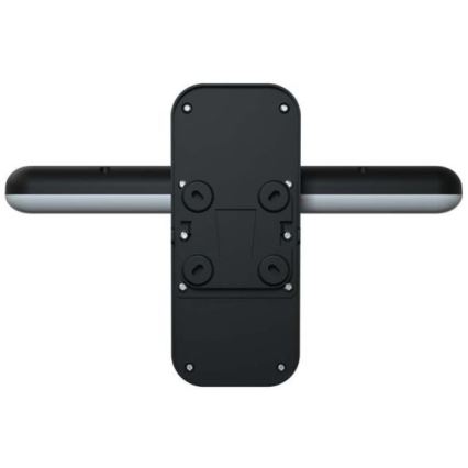 LED Solar-Wandleuchte mit Sensor LED/15W/3,2V 4000K/6000K IP65 6000 mAh Schwarz