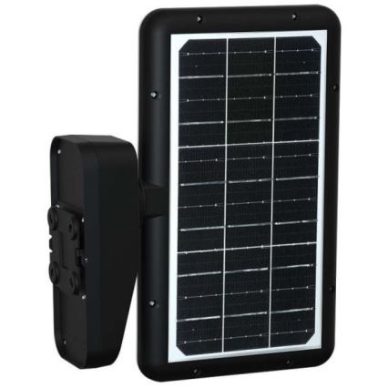 LED Solar-Wandleuchte mit Sensor LED/15W/3,2V 4000K/6000K IP65 6000 mAh Schwarz