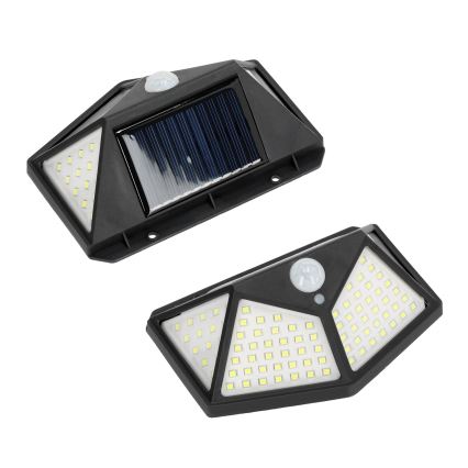 LED Solar-Wandleuchte mit Sensor LED/1W/3,7V 6500K IP44 1200 mAh