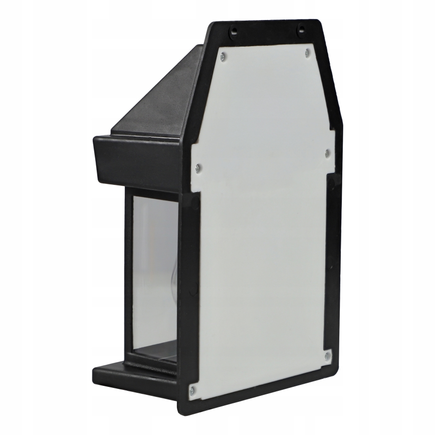 LED-Solar-Wandleuchte mit Sensor LED/3,7V 600 mAh IP44 schwarz