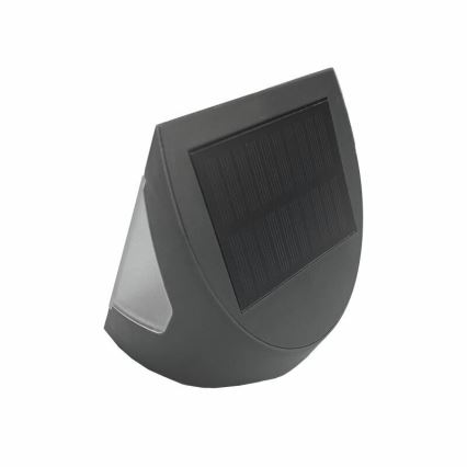 LED Solar-Wandleuchte mit Sensor LED/3W/3,7V 3000/4000K 1200 mAh IP54 anthrazit