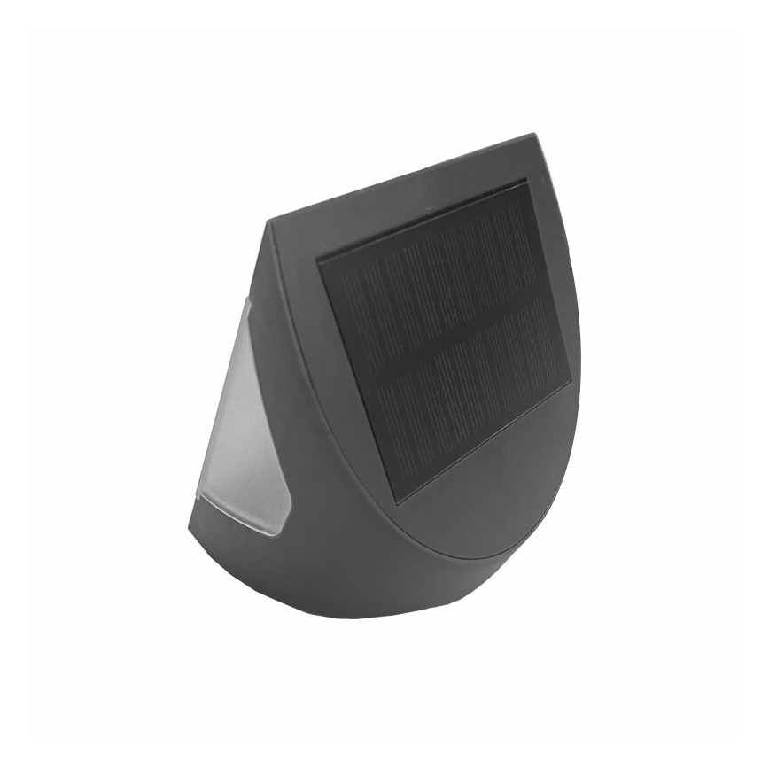 LED Solar-Wandleuchte mit Sensor LED/3W/3,7V 3000/4000K 1200 mAh IP54 anthrazit