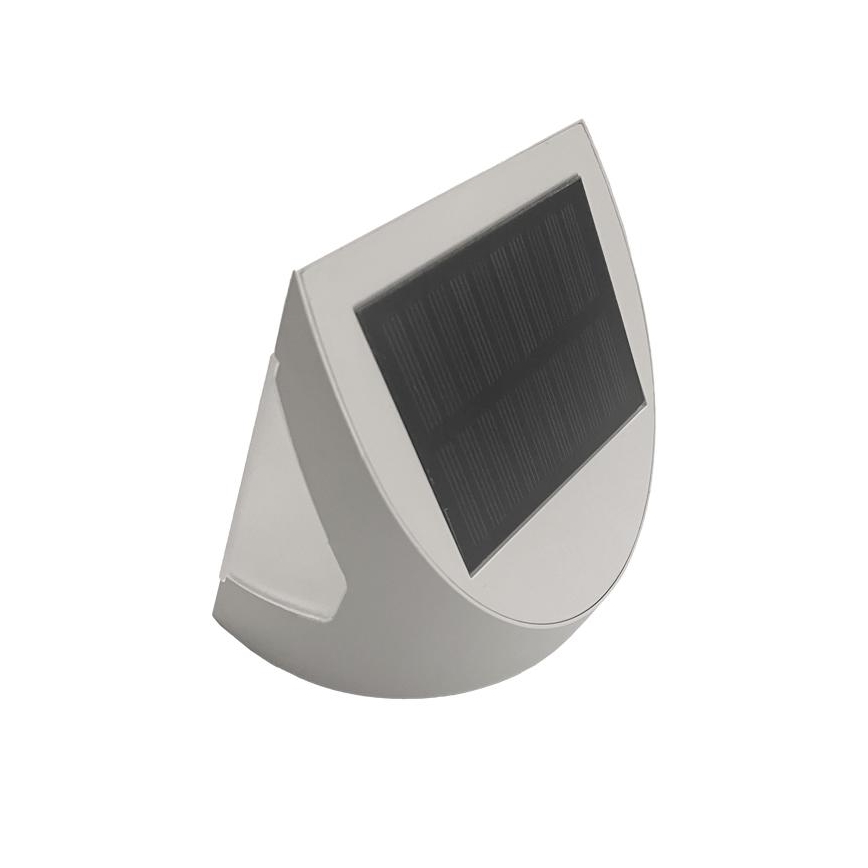 LED-Solar-Wandleuchte mit Sensor LED/3W/3,7V 3000/4000K 1200 mAh IP54 weiß