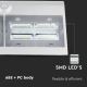 LED Solar-Wandleuchte mit Sensor LED/7W/3,7V 4000K IP65 weiß