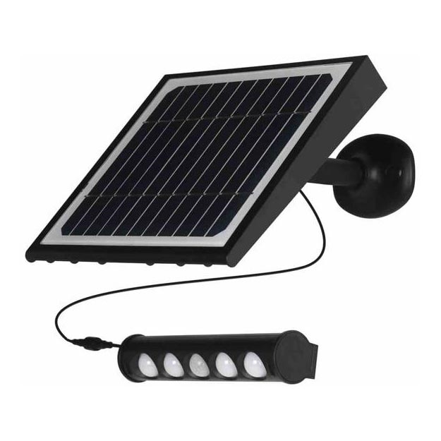 LED Solar-Wandleuchte mit Sensor LED/8W/3,7V 4000 mAh 4000K IP65