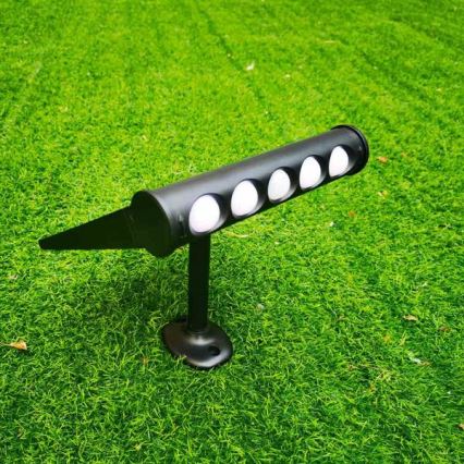 LED Solar-Wandleuchte mit Sensor LED/8W/3,7V 4000 mAh 4000K IP65