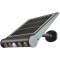 LED-Solar-Wandleuchte mit Sensor LED/8W/3,7V IP65 3000K