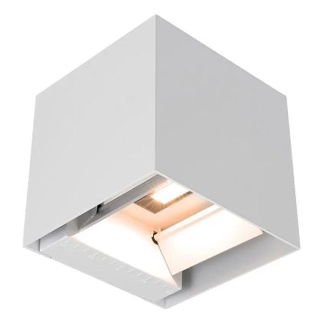 LED-Solar-Wandleuchte mit Sensor LED/9W/3,7V 3000/4000/5000K IP65 2600 mAh weiß
