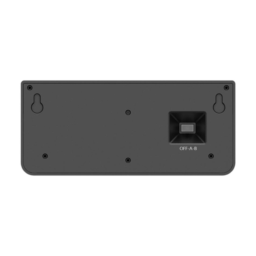 LED-Solar-Wandleuchte mit Sensor LINK LED/5W/3,7V IP65 schwarz