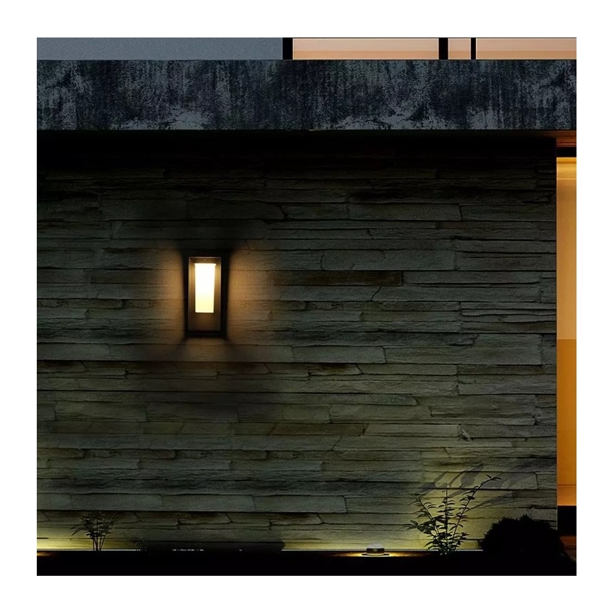 LED Solar-Wandleuchte mit Sensor SAMSUNG CHIP LED/2W/3,7V IP65 2600 mAh