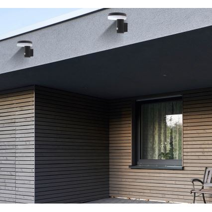 LED Solar-Wandleuchte mit Sensor SOLARIS3 LED/5,5W/3,7V 4000K IP44 2600 mAh