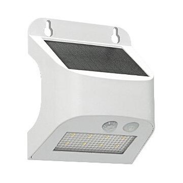 LED-Solar-Wandleuchte mit Sensor SOLTO LED/3W/3,7V 4000K IP54 1200 mAh weiß