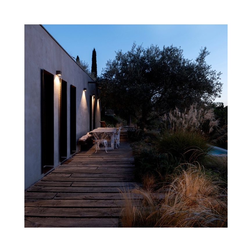 LED-Solar-Wandleuchte QUERK LED/1,2V 3000/4000K IP54 800 mAh