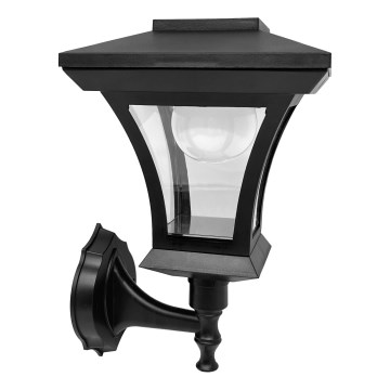 LED Solar-Wandleuchte TIRANA LED/1,2V 1800 mAh IP44 schwarz