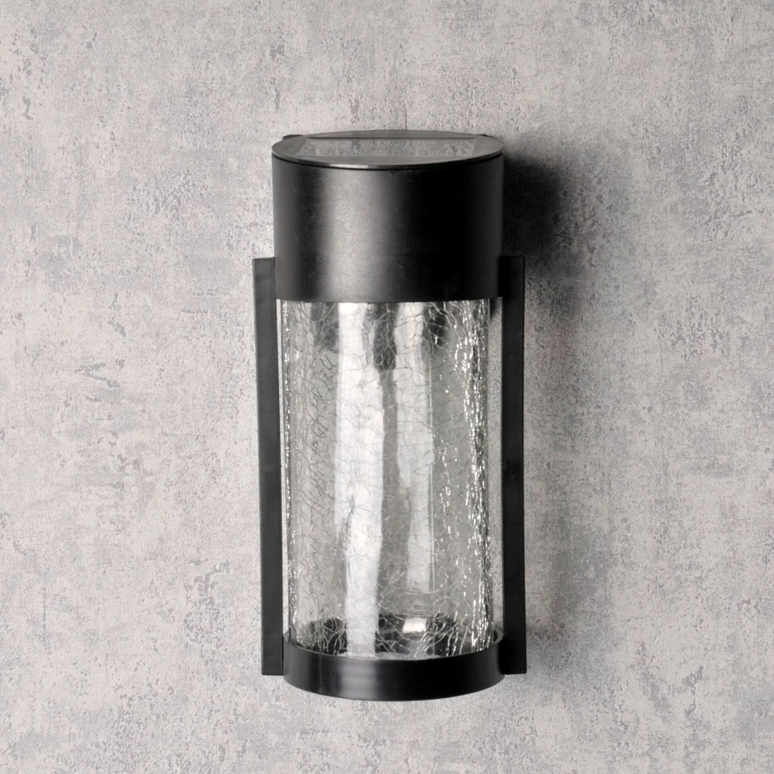 LED Solar-Wandleuchte VETRO LED/1,2V 600 mAh IP44