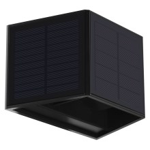LED-Solar-Wandleuchte WINGS LED/2W/3,2V 3000K IP54 schwarz