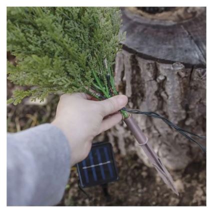 LED Solardekoration 50xLED/3W/1,2V 600 mAh IP44