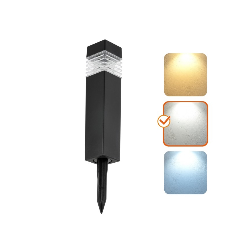 LED-Solarlampe AURORA LED/1xAAA 4000K IP44 100 mAh