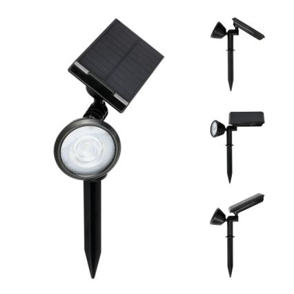 LED Solarlampe LANCE LED/3,7V 6000K IP44 1500 mAh
