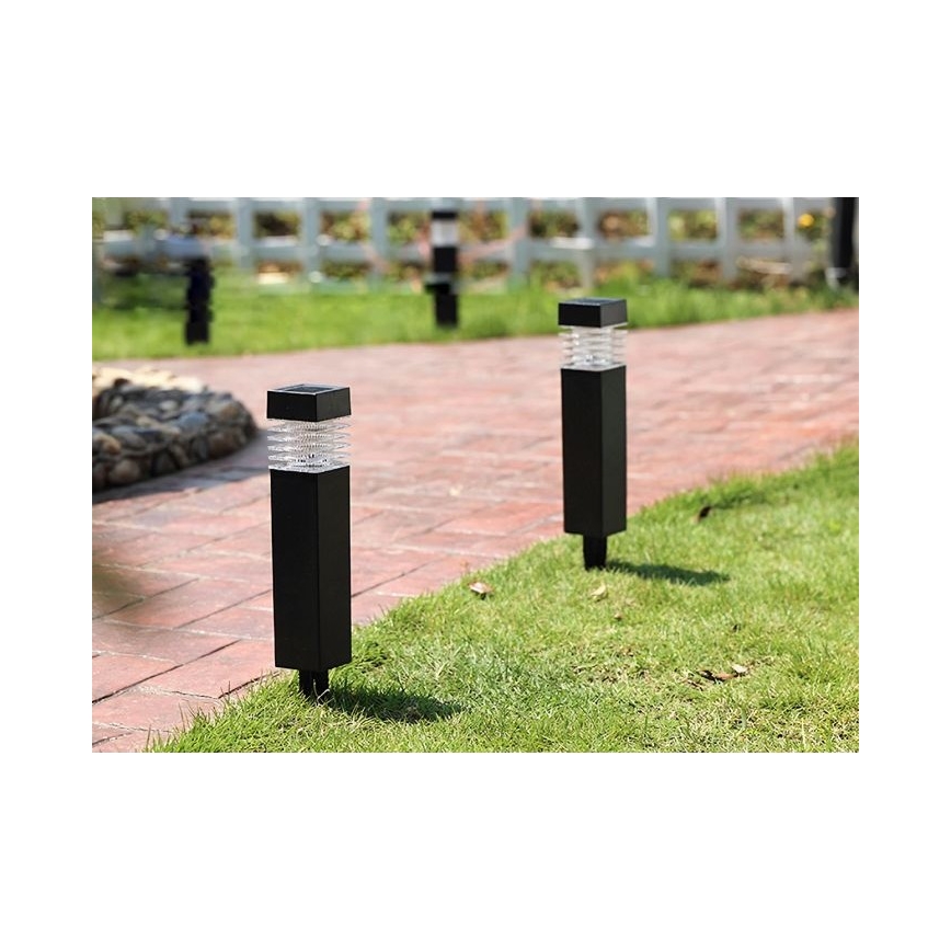 LED-Solarlampe MARTIN LED/1,2 V 150 mAh IP44 schwarz