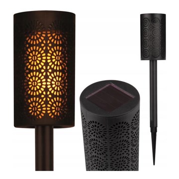 LED-Solarlampe mit Dämmerungssensor LED/2V IP44 600 mAh