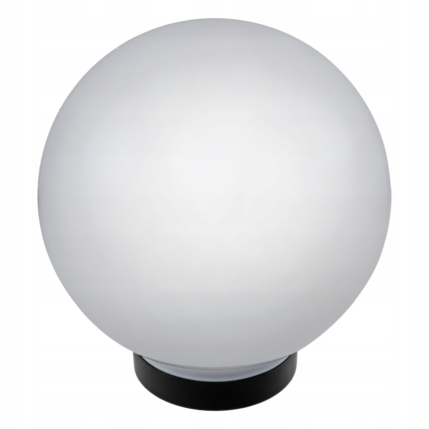 LED-Solarleuchte 1,2 V, 6500 K, 200 mAh, Ø 25 cm, IP44, weiß/schwarz