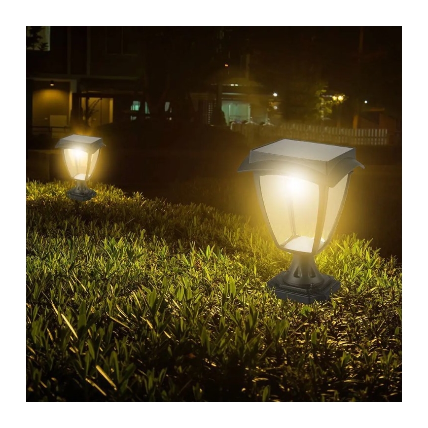 LED Solarleuchte LED/2W/3,7V 3000/6000K IP65 2200 mAh