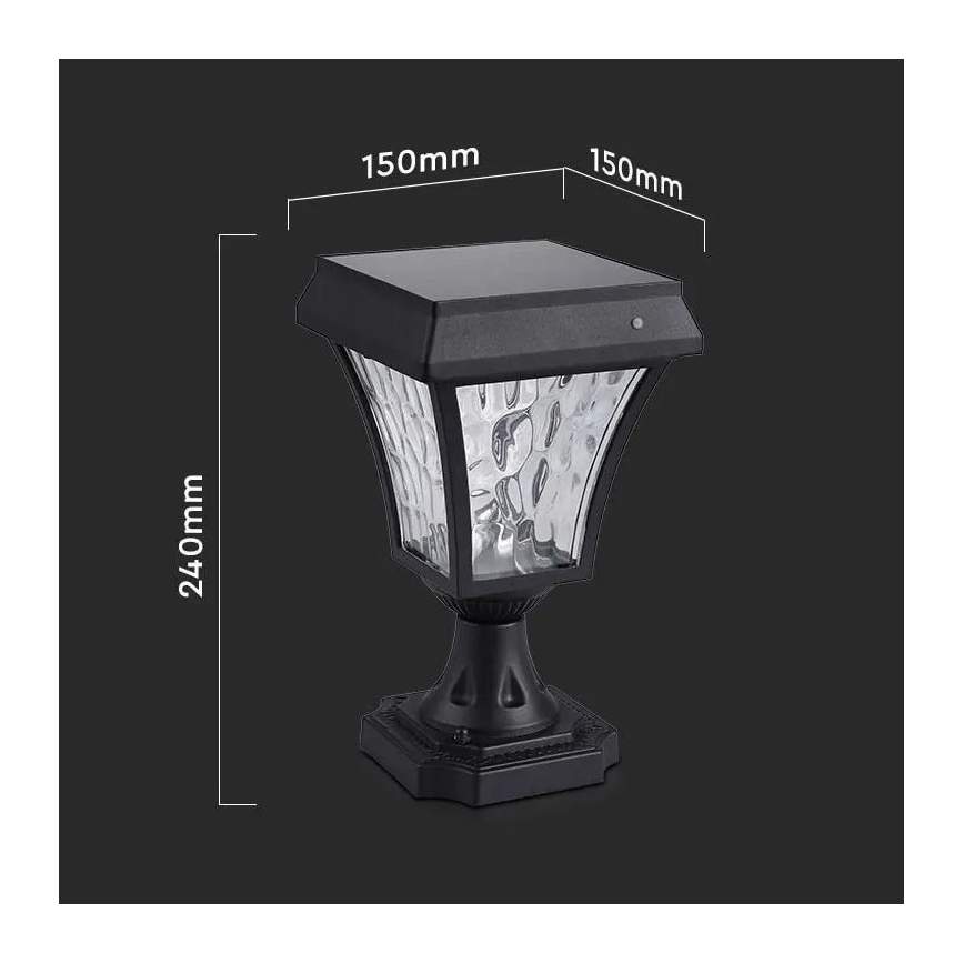 LED-Solarleuchte 3in1 LED/2W/5,5V 3000K/6000K IP65 2200 mAh