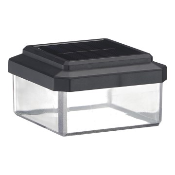 LED-Solarleuchte ELVO LED/4,5W/1,2V 300 mAh IP44 schwarz