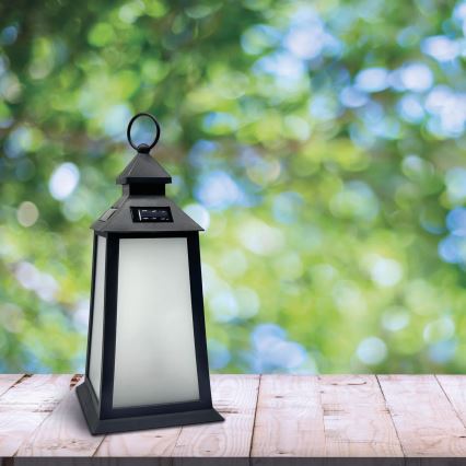 LED-Solarleuchte FENIX LED/1,2V 200 mAh IP44 schwarz