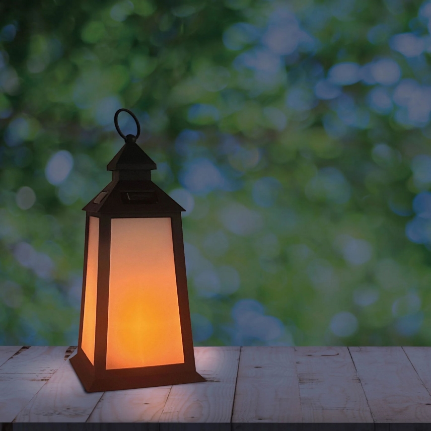 LED-Solarleuchte FENIX LED/1,2V 200 mAh IP44 schwarz