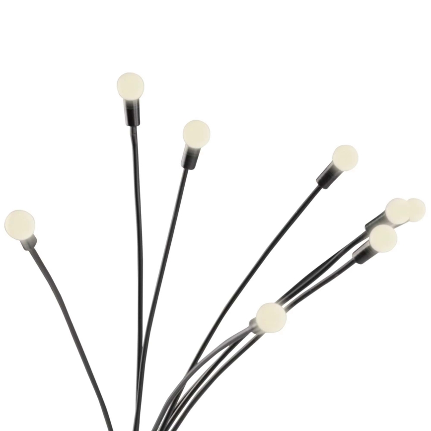 LED-Solarleuchte FIORINI 8xLED/1,2V 600mAh IP44 schwarz