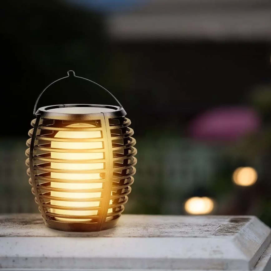 LED-Solarleuchte FLAME 4in1 1xLED/0,45W/3,7V IP44 500 mAh