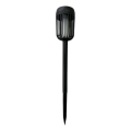LED-Solarleuchte FLAME LED/1,2V 100 mAh 1800K 37 cm IP44 schwarz