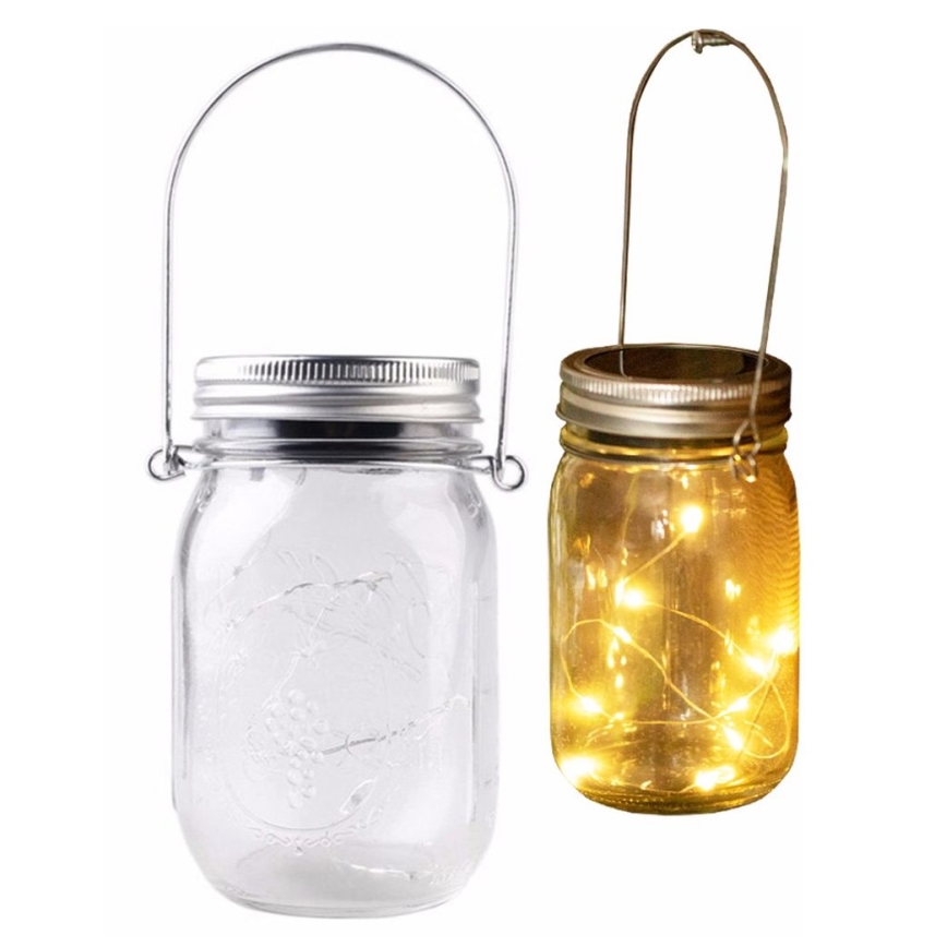 LED-Solarleuchte JAR LED/1,2V 600 mAh IP44