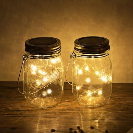 LED-Solarleuchte JAR LED/1,2V 600 mAh IP44
