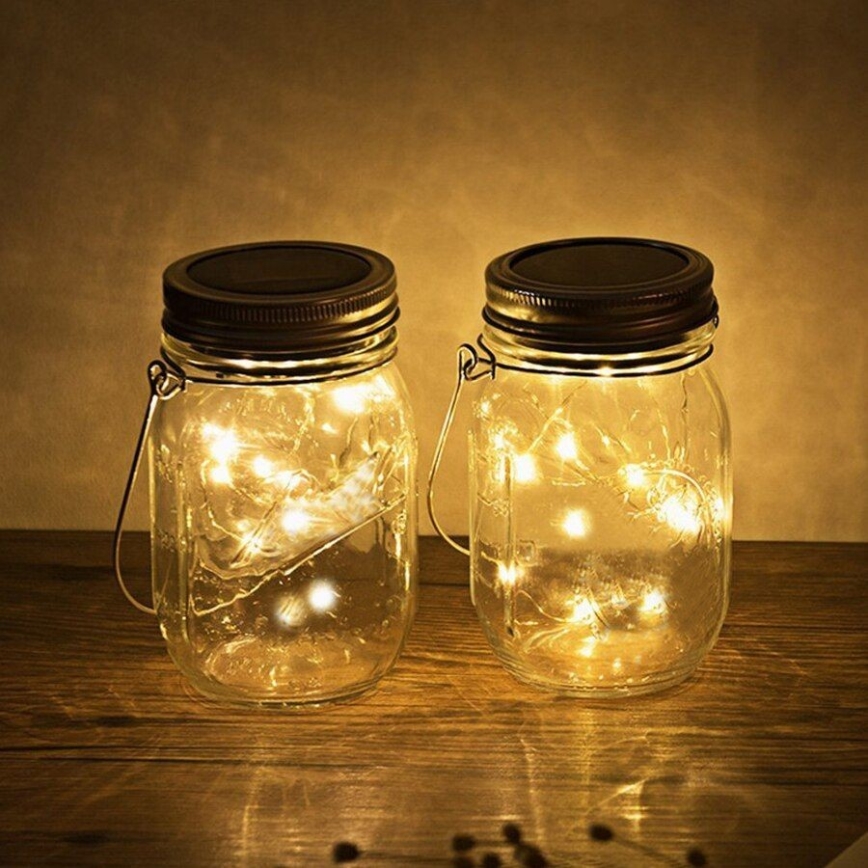 LED-Solarleuchte JAR LED/1,2V 600 mAh IP44