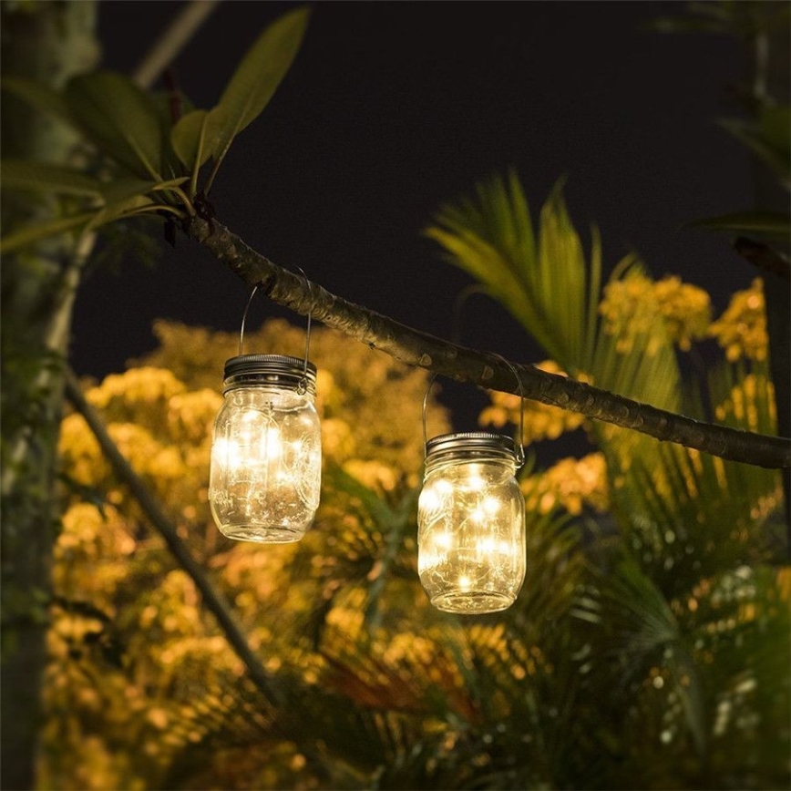 LED-Solarleuchte JAR LED/1,2V 600 mAh IP44