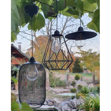 LED Solar-Hängelampe an Kabel KATTY 1,2V 300 mAh IP44