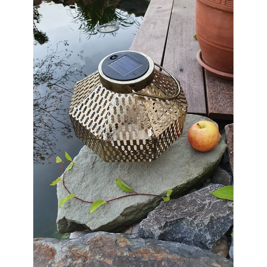 LED Solarleuchte LAURA 1xE27/1,2V 300 mAh IP44