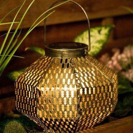 LED Solarleuchte LAURA 1xE27/1,2V 300 mAh IP44