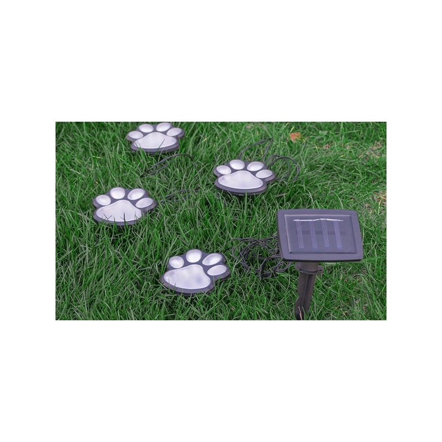 LED-Solarleuchte LED/0,14W/2V IP44 paws