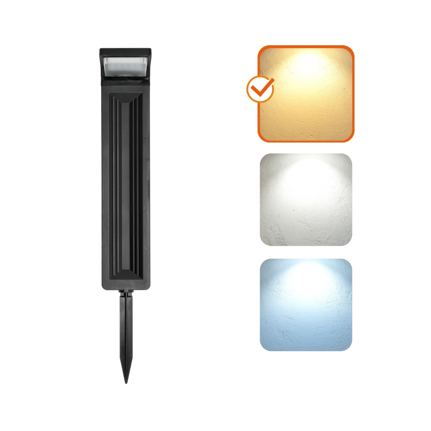 LED-Solarleuchte LED/0,2W/3,7V 6500K IP44 2200 mAh
