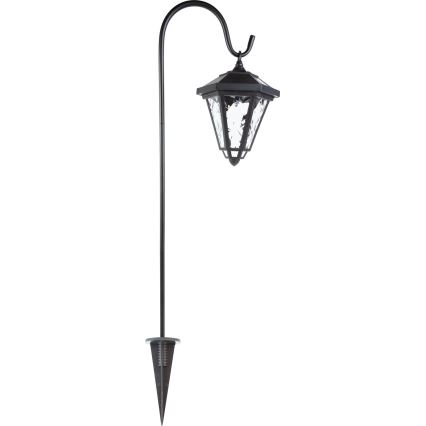 LED-Solarleuchte LED/1,2V 200 mAh IP44 schwarz