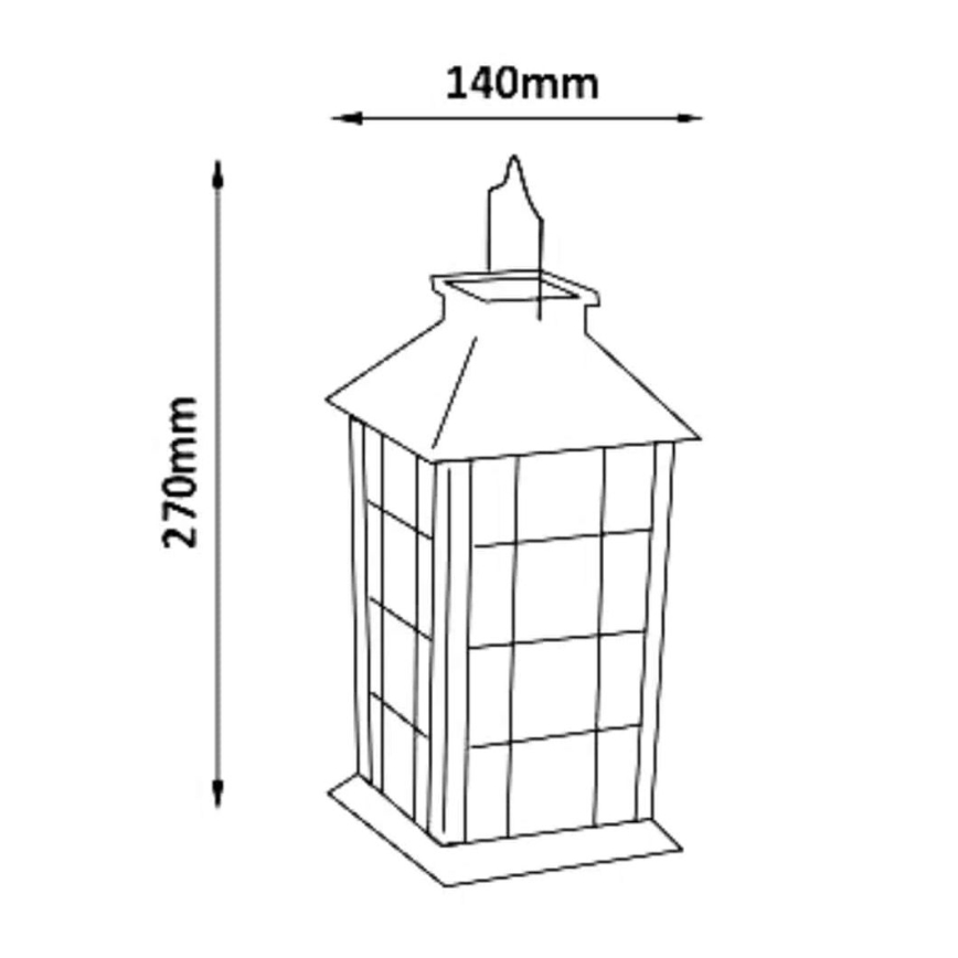 LED Solarleuchte LED/1,2V 200 mAh IP44 Weiß