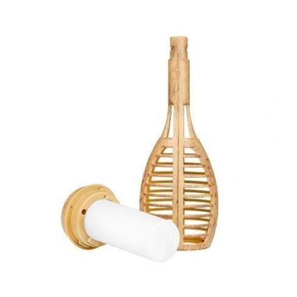 LED-Solarleuchte MINISPARK BAMBOO LED/1,8W/5,5V IP44 beige