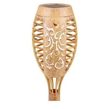 LED-Solarleuchte MINISPARK BAMBOO LED/1,8W/5,5V IP44 beige
