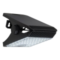 LED Solarleuchte mit Bewegungs- und Dämmerungssensor CLIPS LED/4W/1200 mAh 3,7V IP44 schwarz