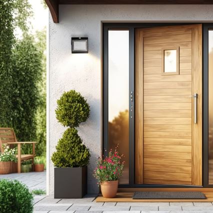 LED Solarleuchte mit Bewegungs- und Dämmerungssensor LED/3,2W/2000 mAh 3,7V IP65